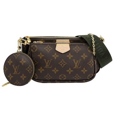 lv 麻将 包 三 合 一|Louis Vuitton LV M44813 Multi Pochette Accessoires 三合一麻將包.